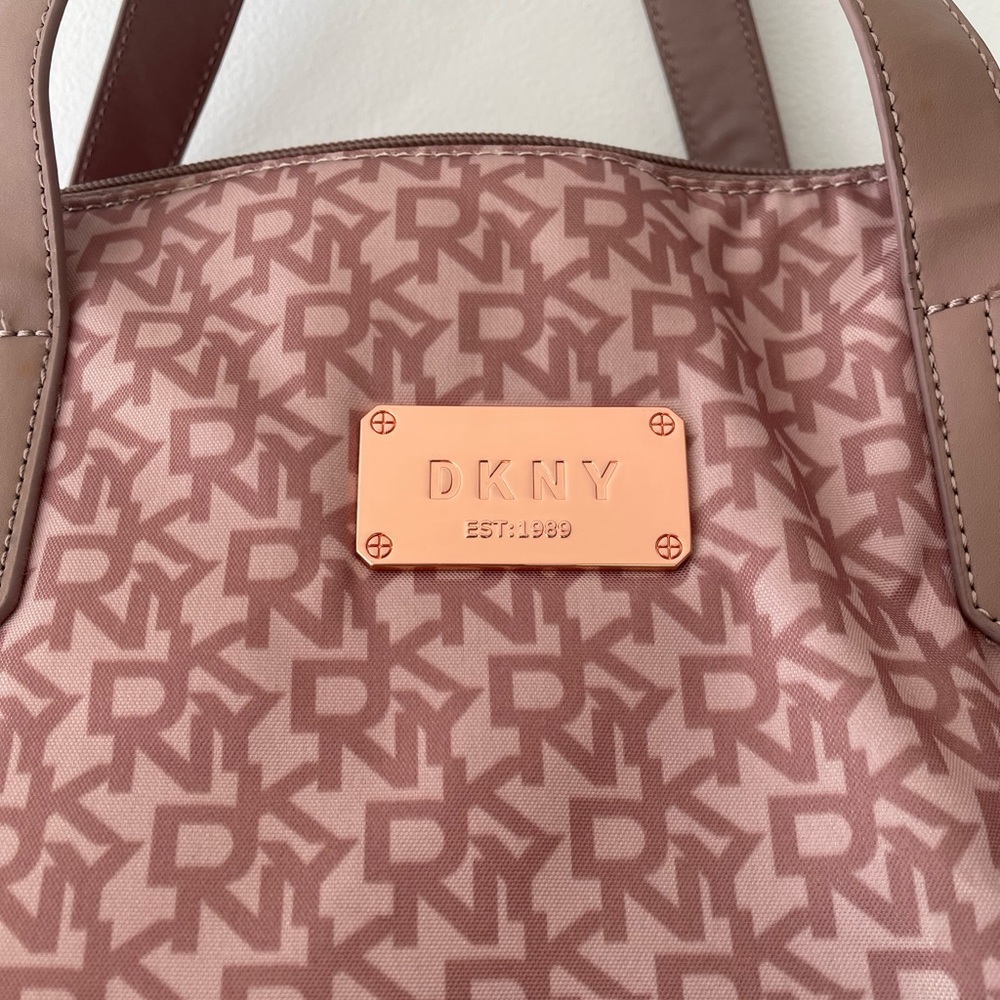 DKNY Medium duffel bag pink monochrome - Picture 2 of 5
